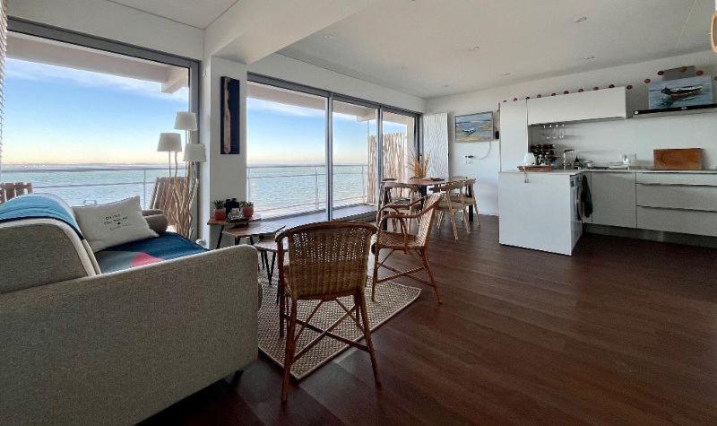Premiere Ligne Acces Prive Et Direct A La Plage Vue Mer Arcachon Exterior photo