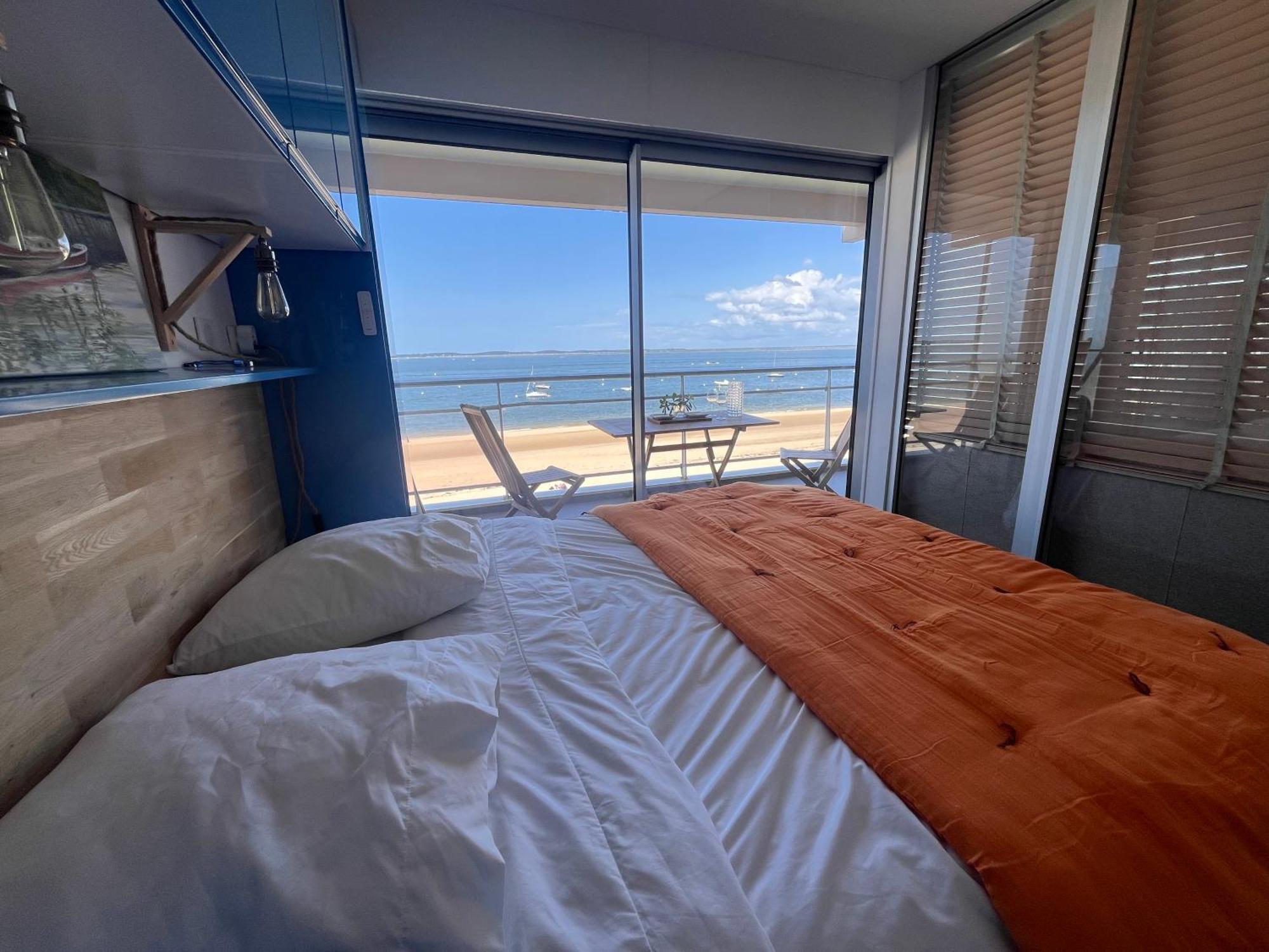 Premiere Ligne Acces Prive Et Direct A La Plage Vue Mer Arcachon Exterior photo
